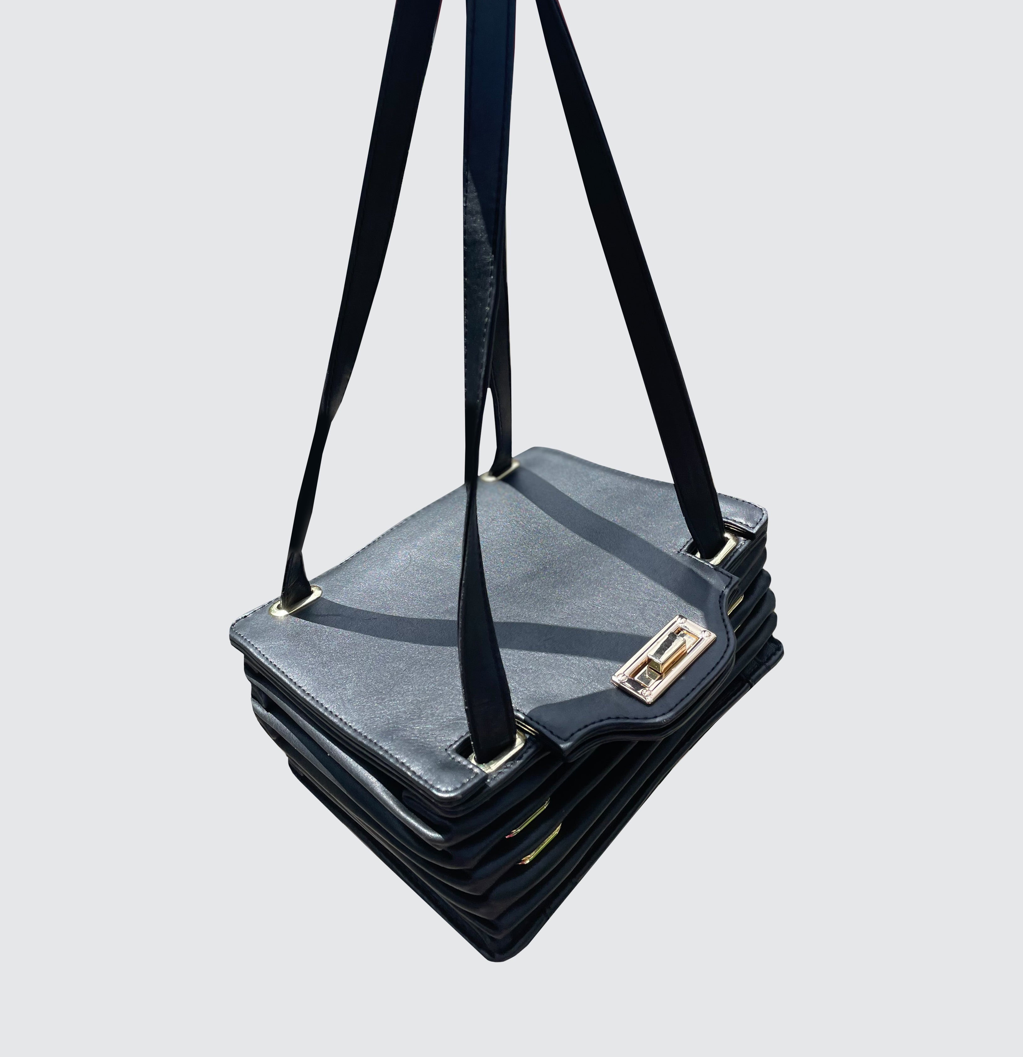 Dailloux Accordion Top Handle Bag