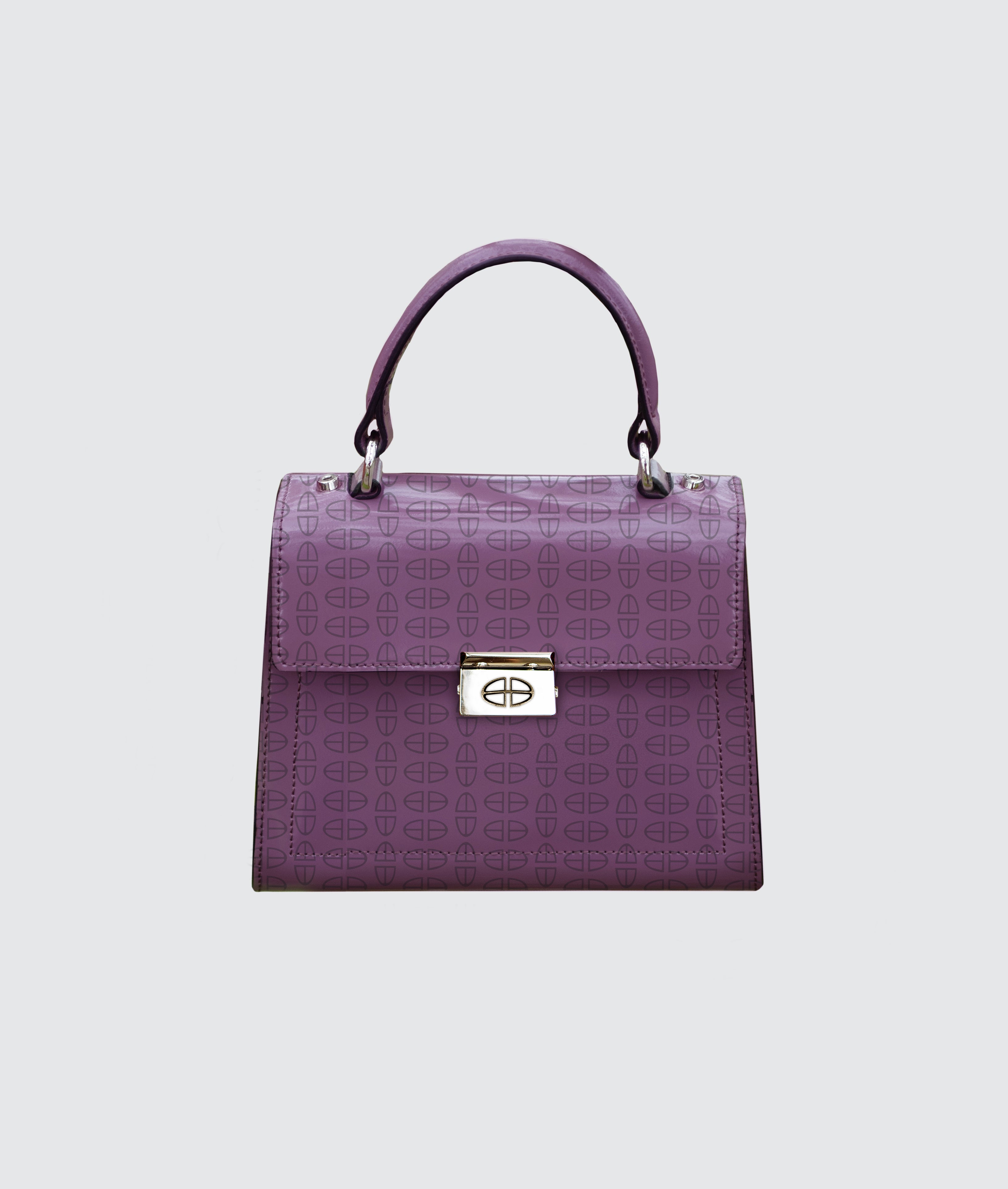 Sophia Monogram Mini Top Handle Bag