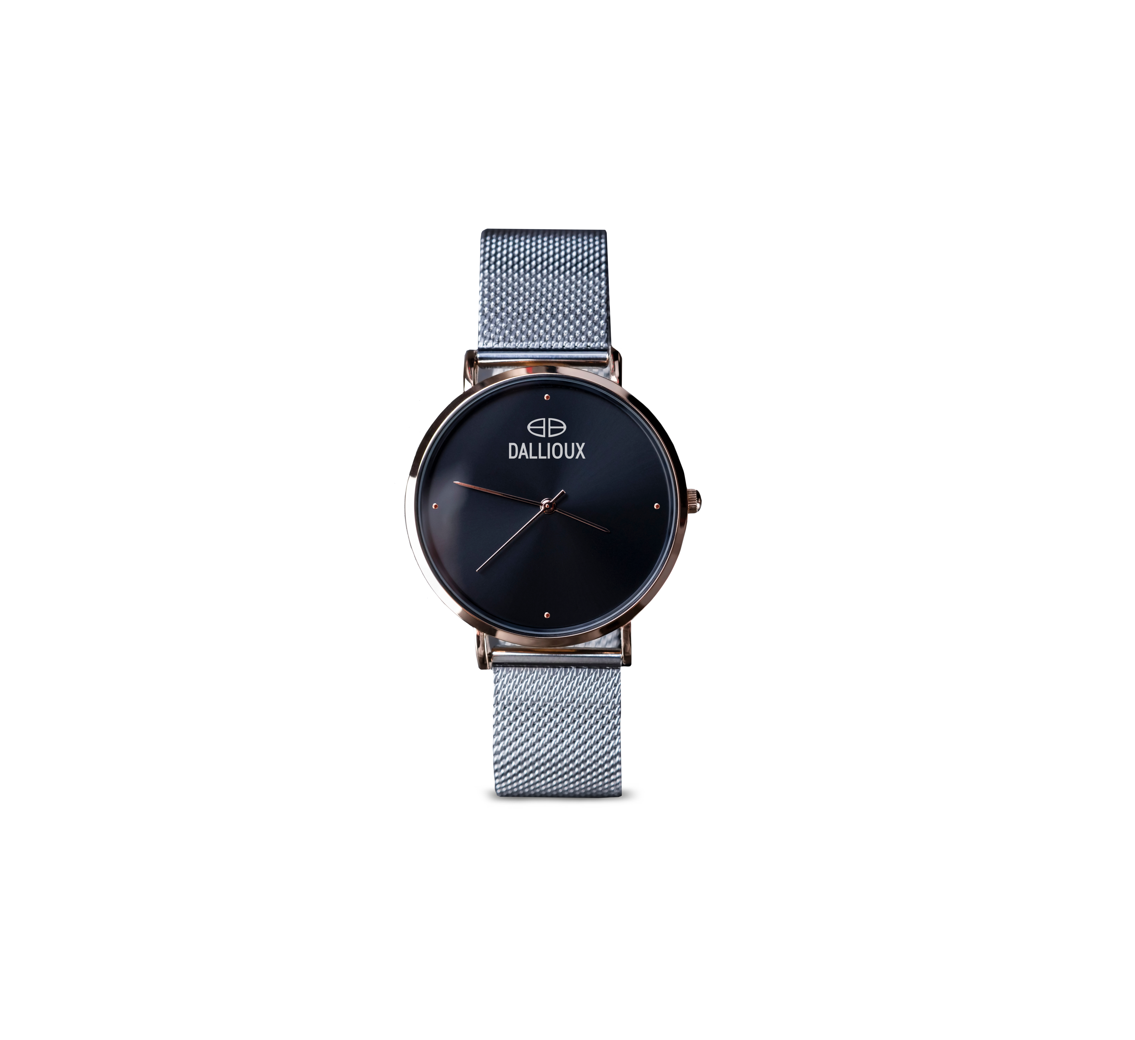 Dallioux Rose Gold and Stainless Steel Watch for Women