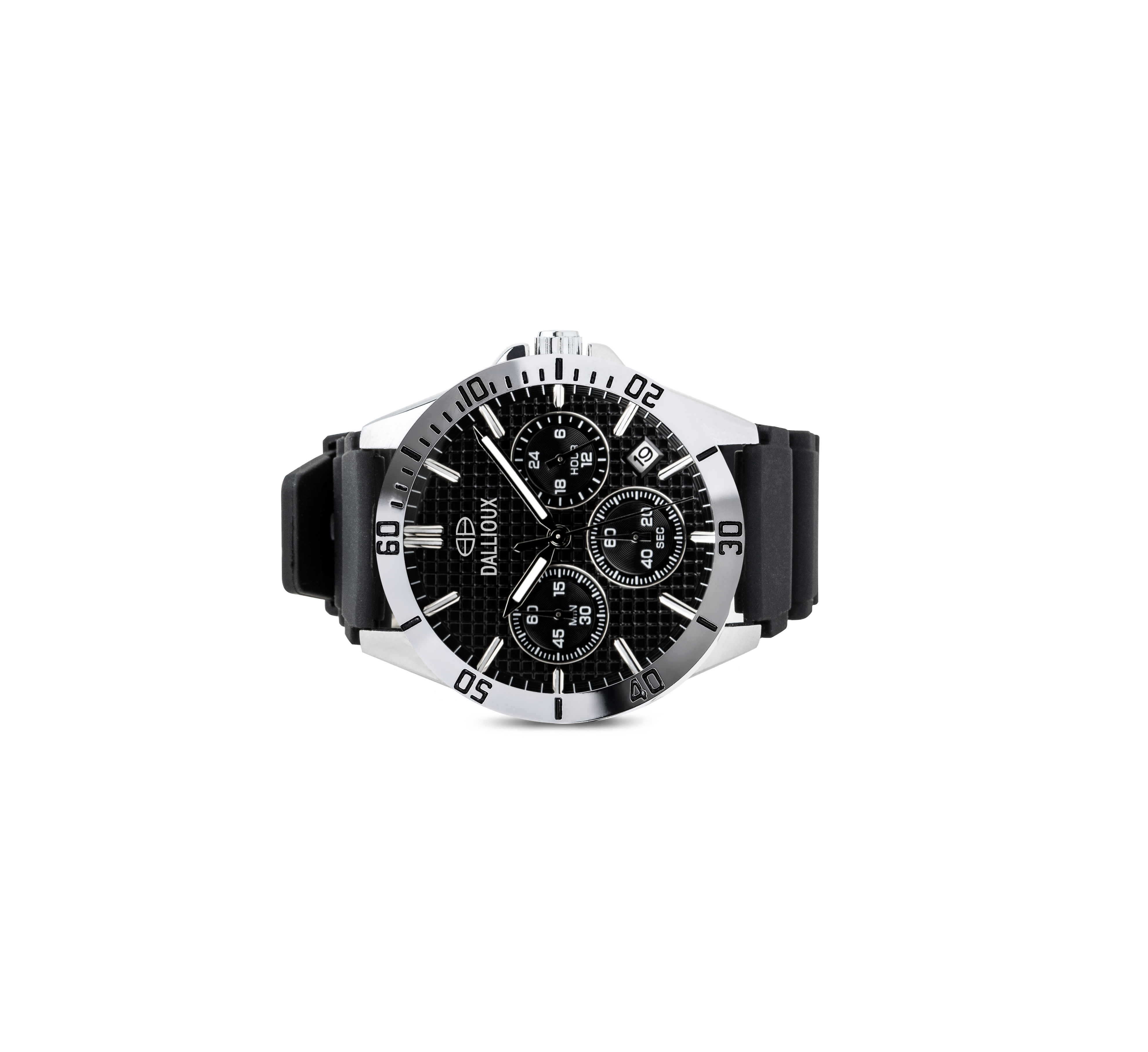 Dallioux Chronograph Stainless Steel Watch for Men