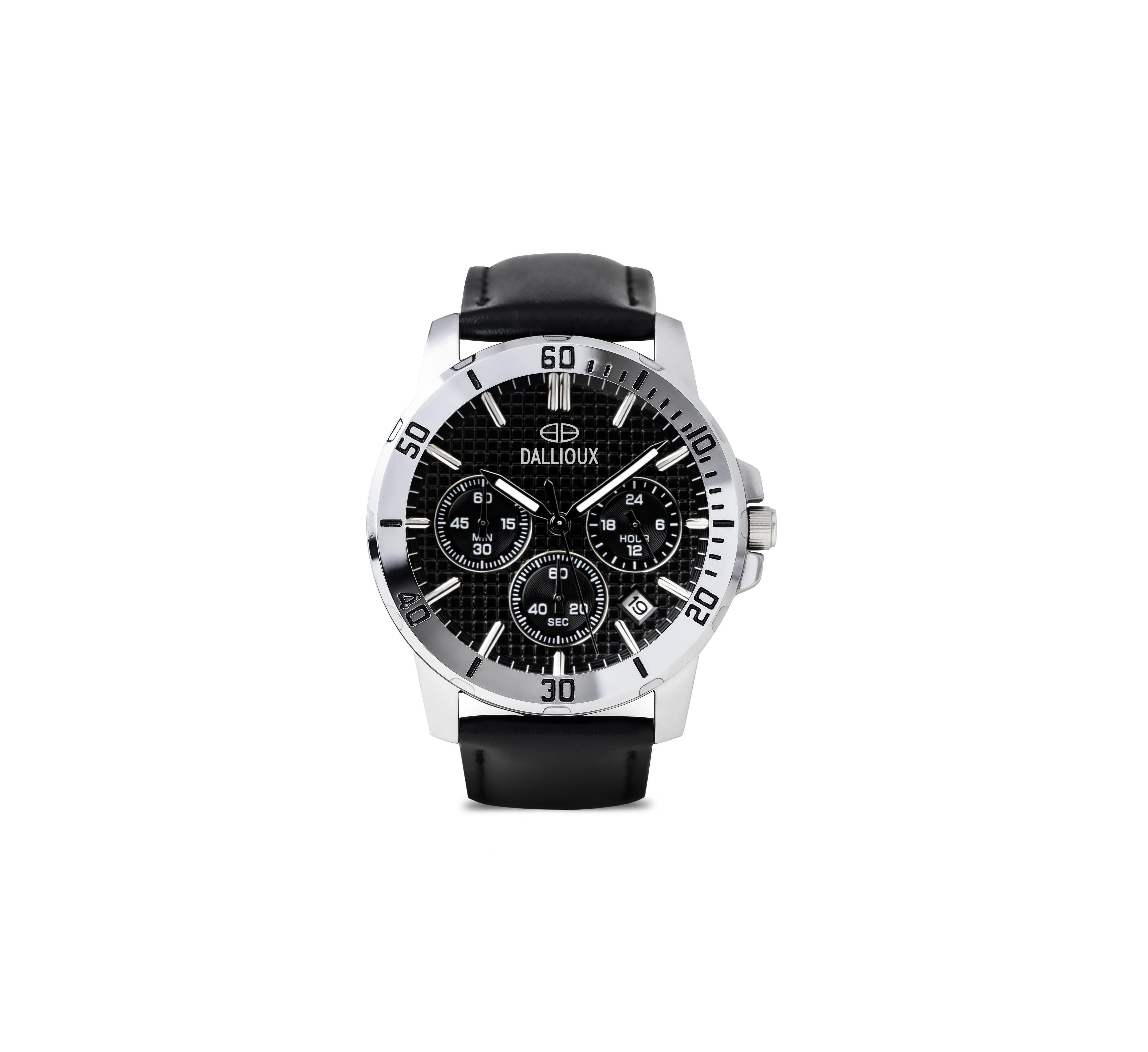 Dallioux Chronograph Stainless Steel Watch for Men